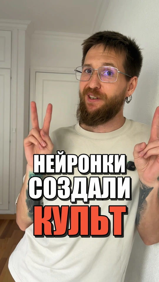 Обложка ролика «Нейронки создали культ»